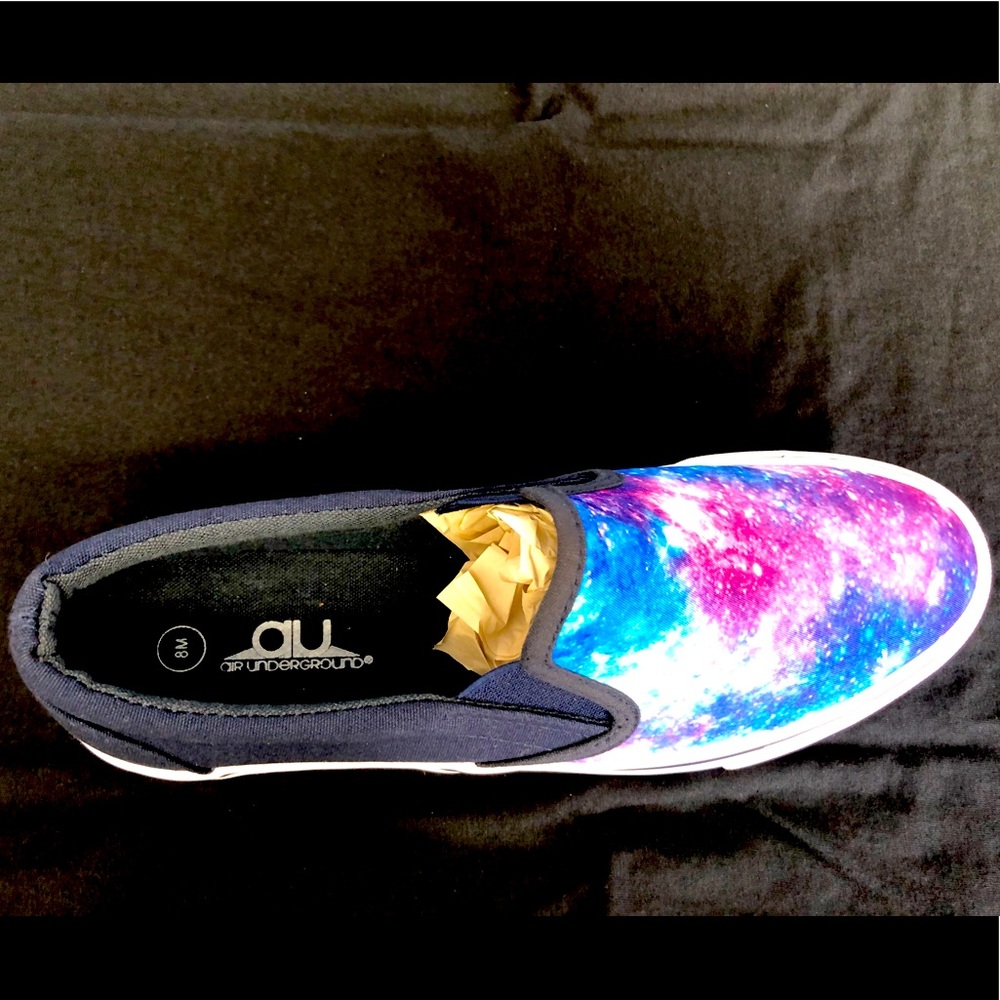 Galaxy slip on shoes